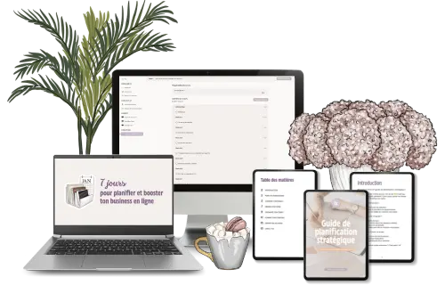 Formation gratuite : 7 jours pour planifier et booster ton business en ligne
